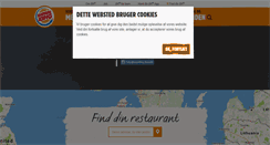 Desktop Screenshot of burgerking.dk