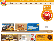 Tablet Screenshot of burgerking.com.tr