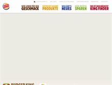 Tablet Screenshot of burgerking.at