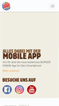 Mobile Screenshot of burgerking.de